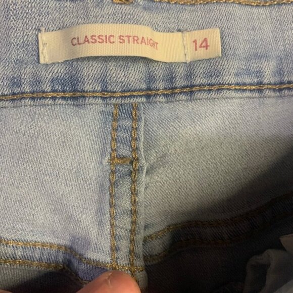 Ladies Levis Classic Straight‎ Jeans Size 14 - Picture 2 of 4